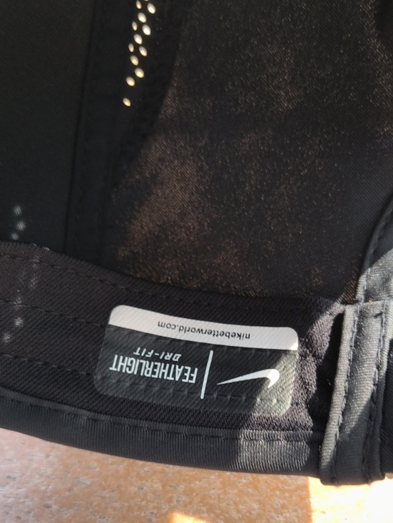 Nike Featherlight Dri-Fit Gym Cycling Running Vented Strap-on Hat Cap OSFM